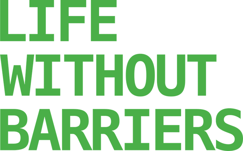 life without barriers logo